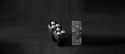 Remotek motorcycle handlebars bluetooth controller for sat nav and digital road book.