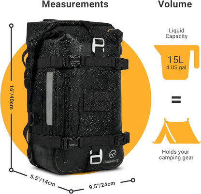 Odinsberg Ragnarok 15L Waterproof Motorcycle Bag v2