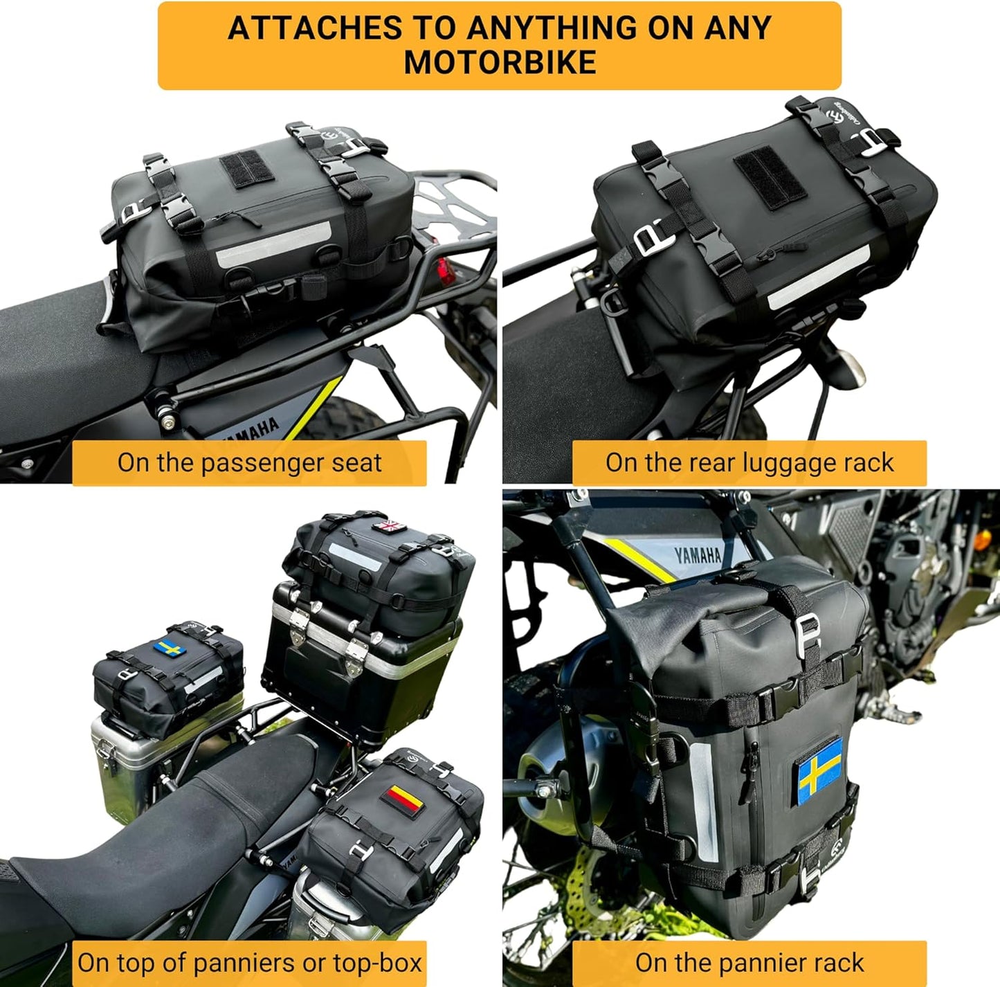 Odinsberg Ragnarok 15L Waterproof Motorcycle Bag v2