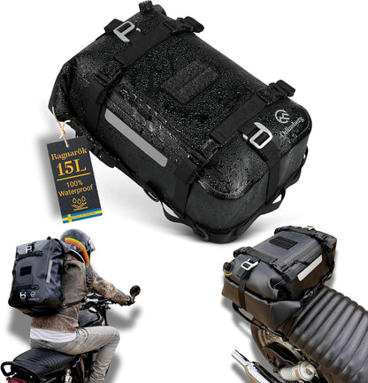 Odinsberg Ragnarok 15L Waterproof Motorcycle Bag v2