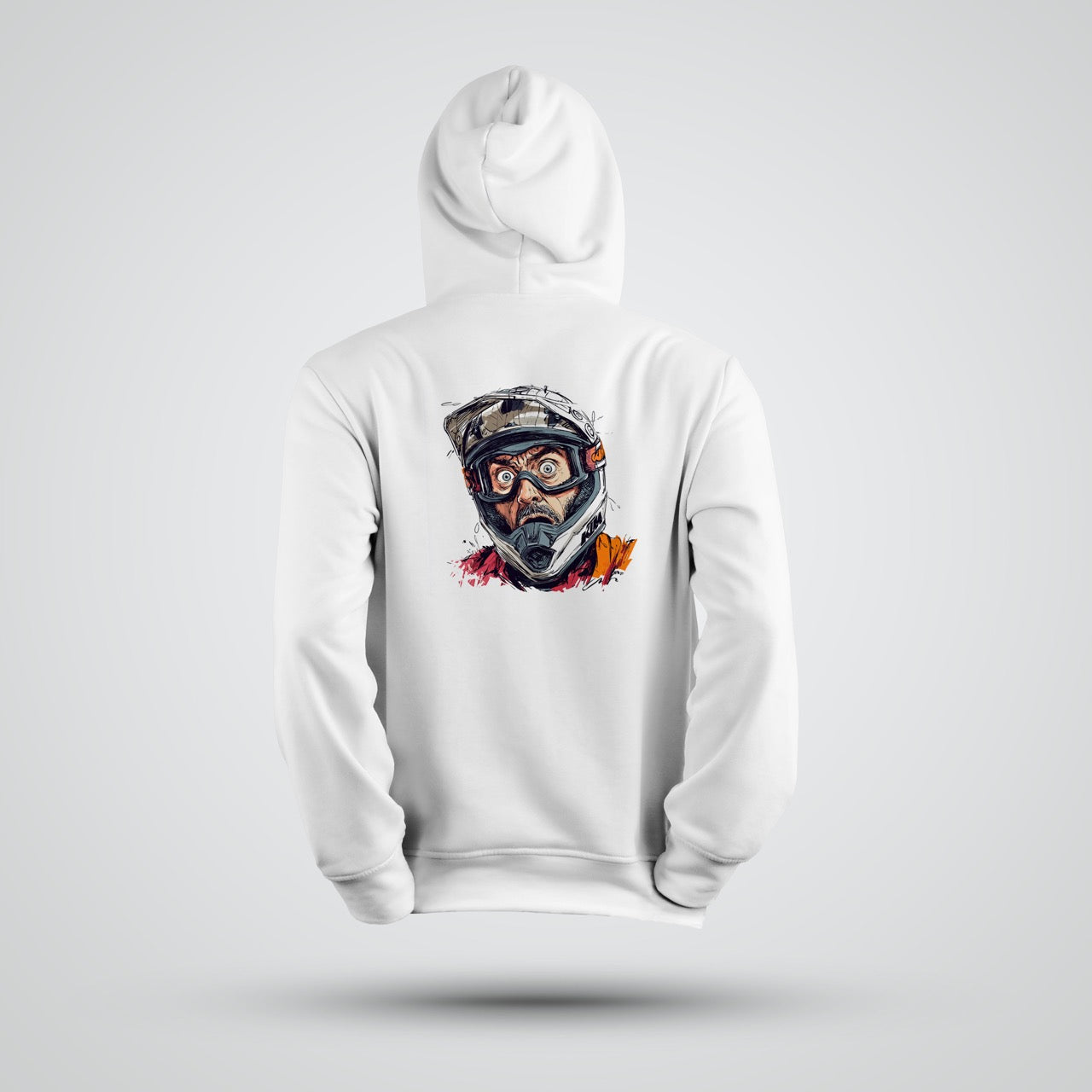 Personalized White Hoodie