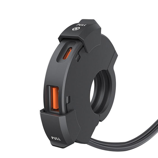 Dual USB Waterproof Port Motorcycle Charger - UK Seller buy with confidence