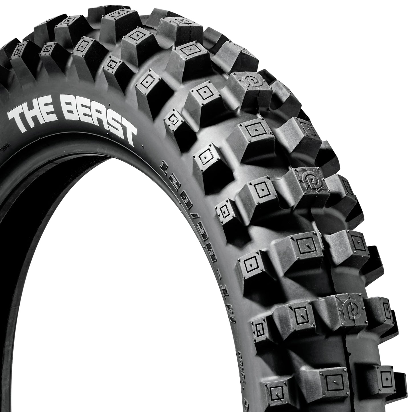 Plews The Beast Hybrid Range 120/90 - 18 inch Rear Enduro and Trail Tyre