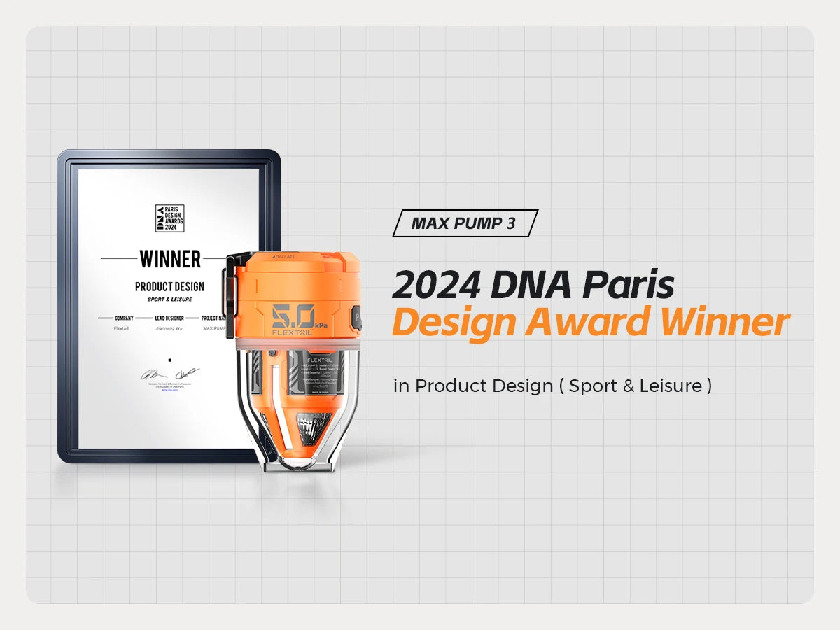 Flextail Max pump 3 High Speed Mini Portable Air Pump with LED light Camping