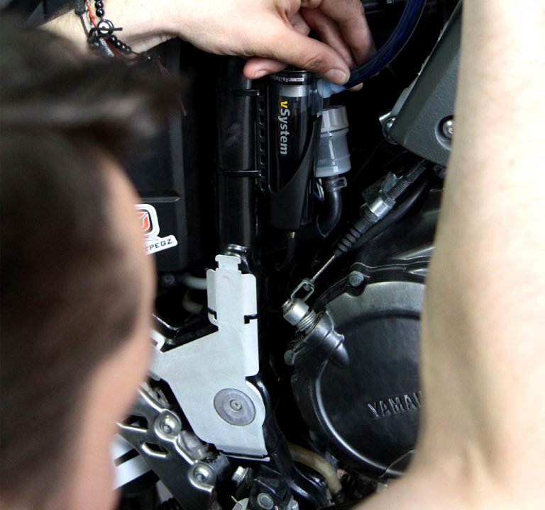 Scottoiler The vSystem automatic motorcycle chain oiler is the original Scottoiler.