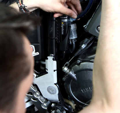 Scottoiler The vSystem automatic motorcycle chain oiler is the original Scottoiler.