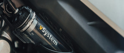 Scottoiler The vSystem automatic motorcycle chain oiler is the original Scottoiler.