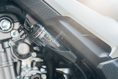 Scottoiler The vSystem automatic motorcycle chain oiler is the original Scottoiler.