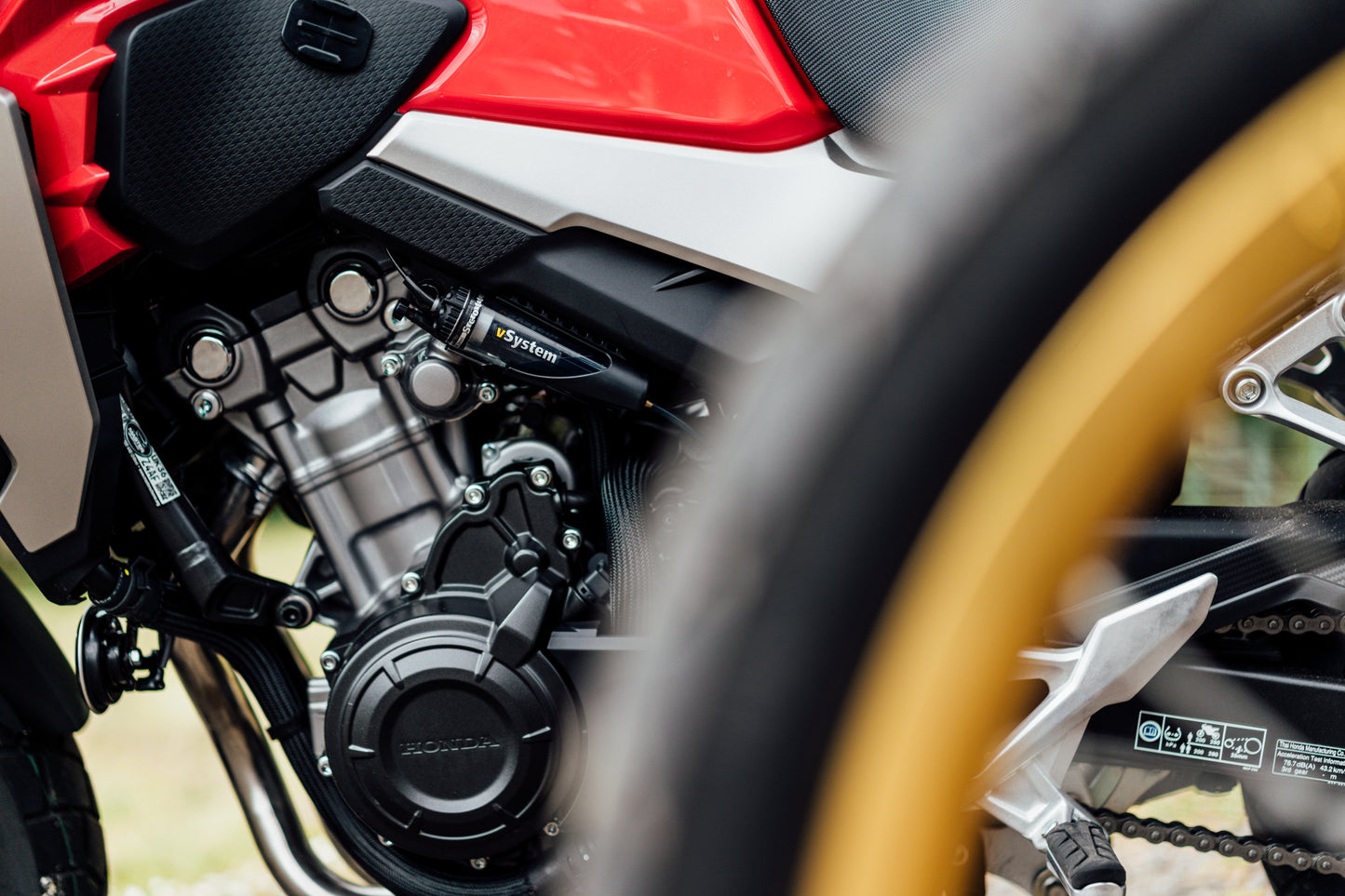 Scottoiler The vSystem automatic motorcycle chain oiler is the original Scottoiler.