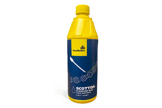 Scottoiler 500ml/16.9 fl.oz. of Scottoil Standard Blue