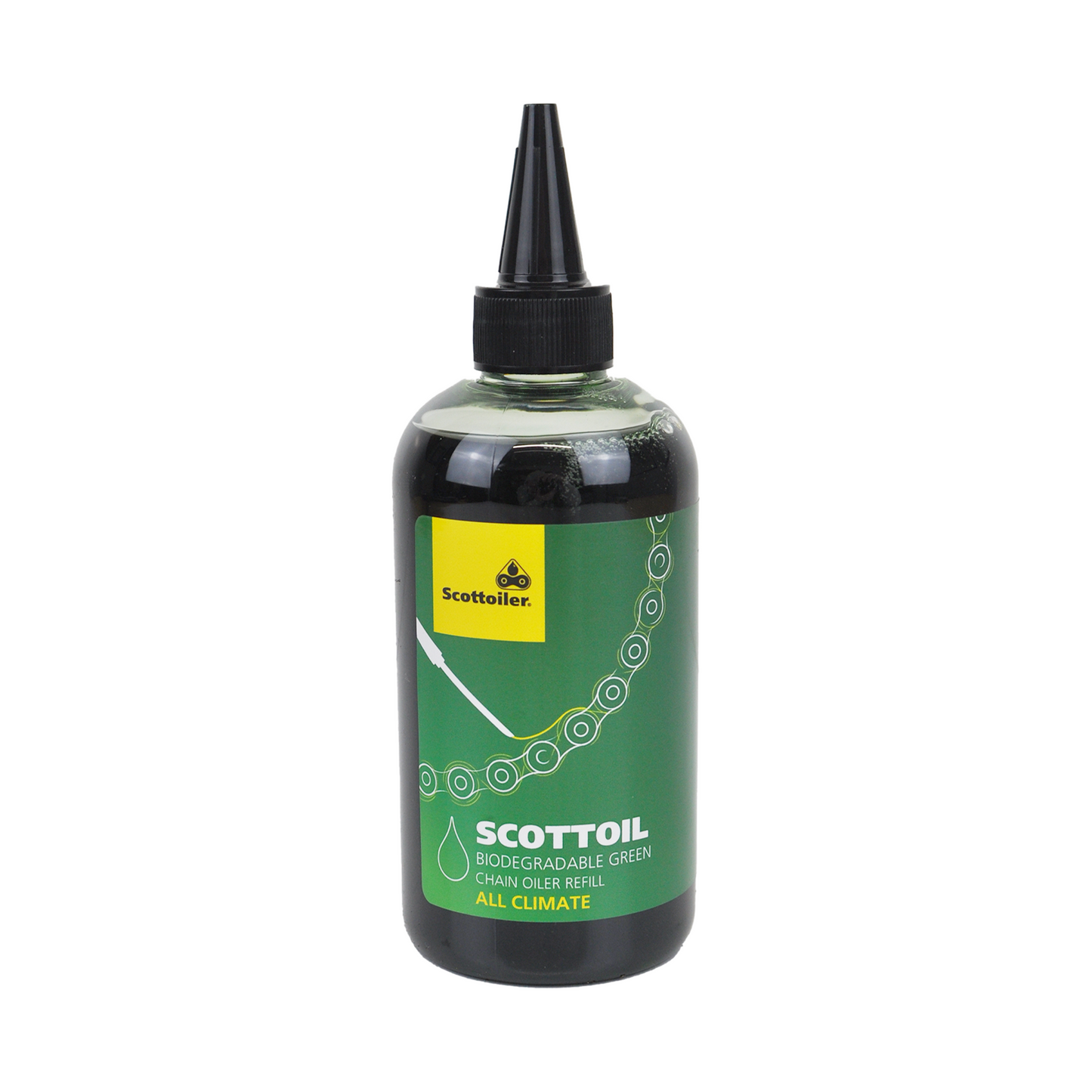 Scottoiler 500ml/16.9 fl.oz. of All Climate Biodegradable Green Scottoil