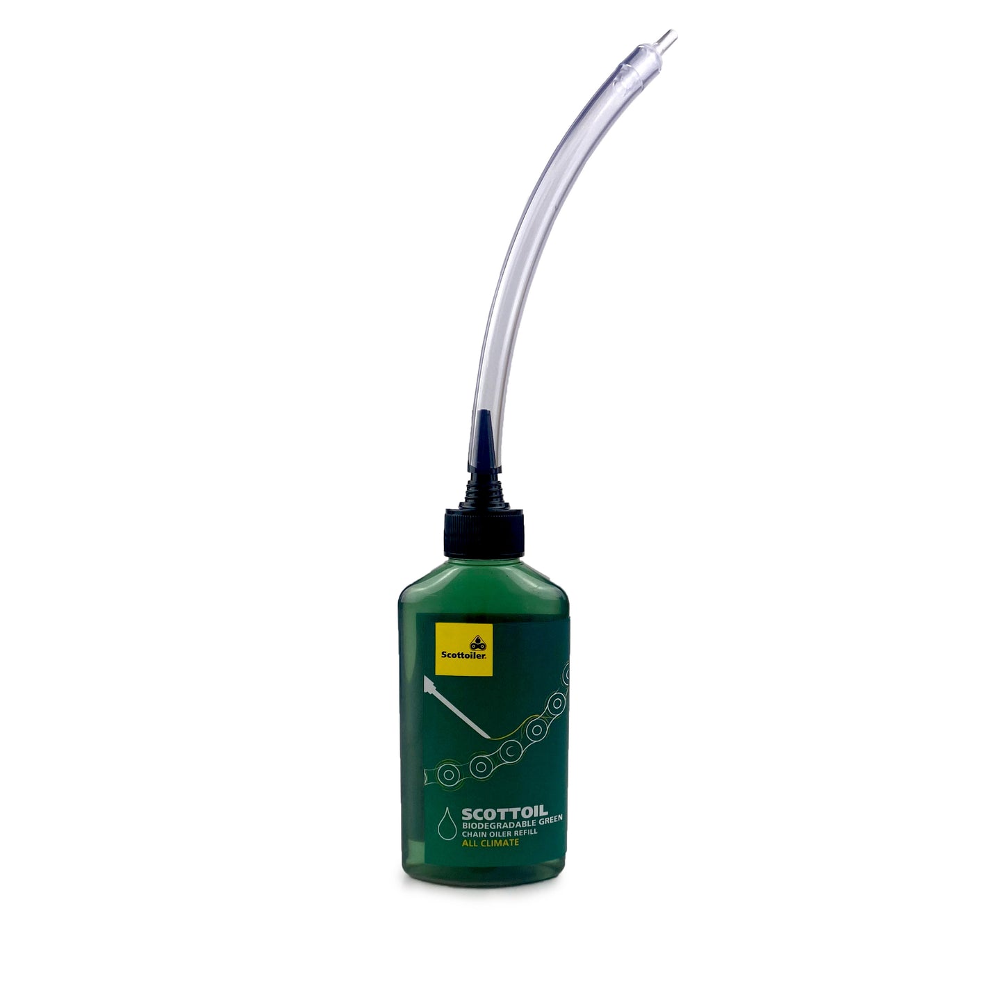 Scottoiler 500ml/16.9 fl.oz. of All Climate Biodegradable Green Scottoil